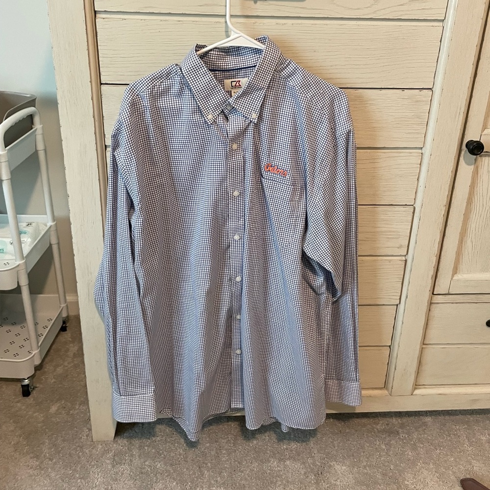Florida Gators Cutter and Buck button down XL